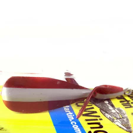 Weedless Panther Martin Weed Wing Ondulante, Rosso/Bianco, 17g, Antialga, #0742