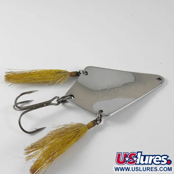 Dayton Bait Dixie BAT Ondulante, Nichel, 13g, piume gialle, #0750