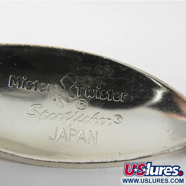 Mister Twister Shelby Sportfisher Ondulante, Nichel / Arancio, 22g, #0752