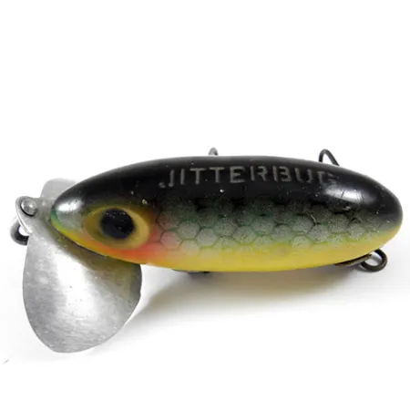 Fred Arbogast Jitterbug Esca Topwater, Persico, 10g, Vintage, #0799