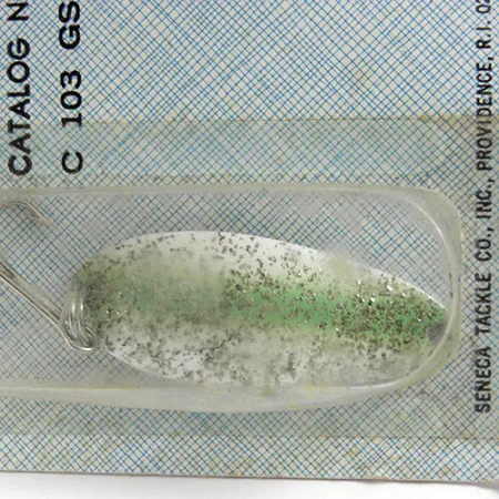 Seneca Little Cleo (Hula Girl) Ondulante, Bianco/Verde/Glitt, 10g, #0803