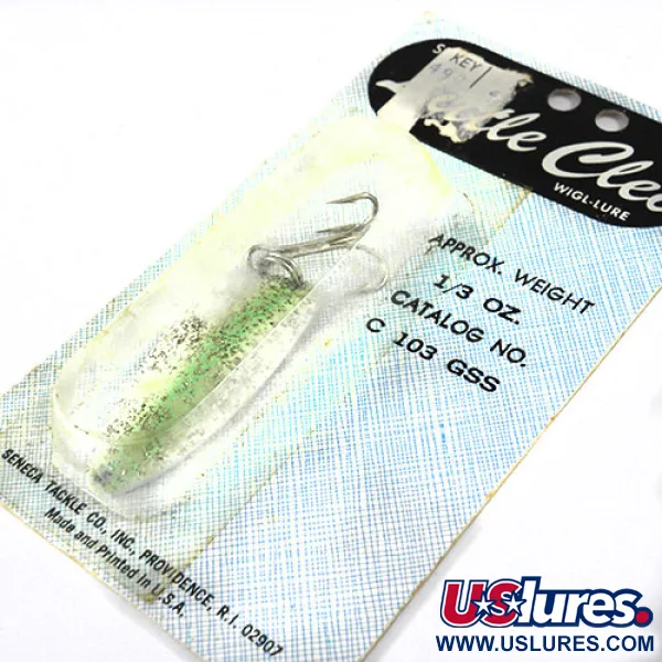 Seneca Little Cleo (Hula Girl) Ondulante, Bianco/Verde/Glitt, 10g, #0803