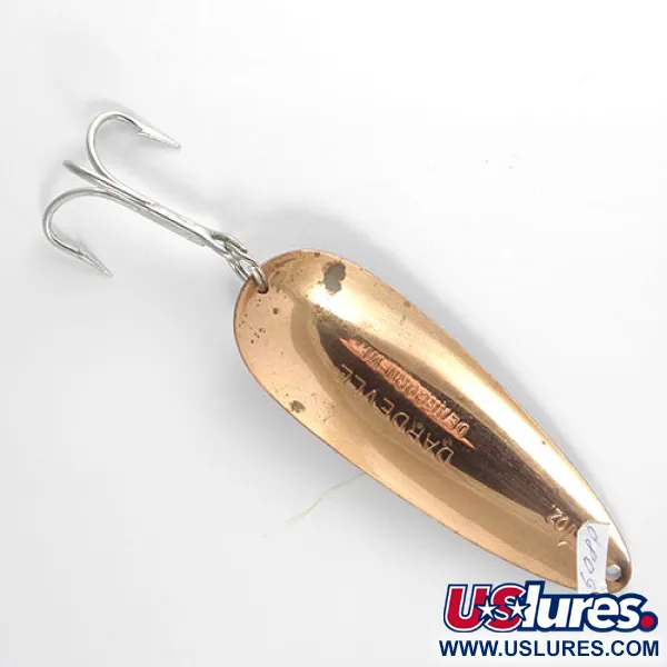 Eppinger Dardevle Ondulante, Rosso / Bianco, 28g, Retro Rame, #0809