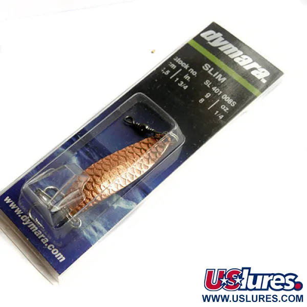 Dymara SLIM Ondulante, Copper / Orange, 8g, Scaglie Incise, #0837