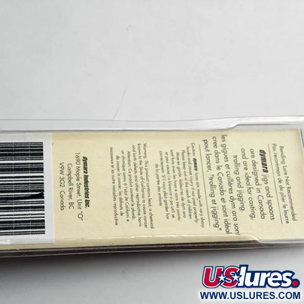 Dymara Slim Ondulante, Pesce Persico, 8g, Retro Cromato, #0836