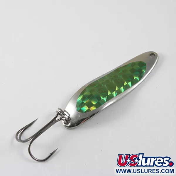 Dardevle Cop-E-Cat 7300 Ondulante, Nichel/Verde, 10g, Honeycomb, #0874