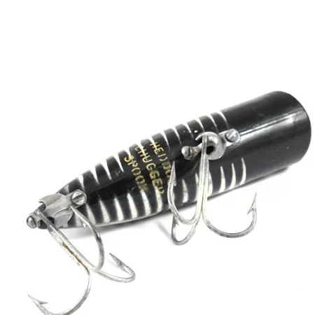 Popper Heddon Chugger Spook, Nero/Bianco/Rosso, 14g, Topwater, #0875