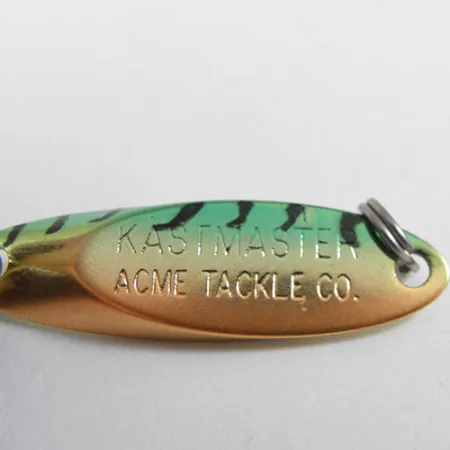 Acme Kastmaster Ondulante, Fire Tiger, 3,5g, Ottone Lucido, #0882