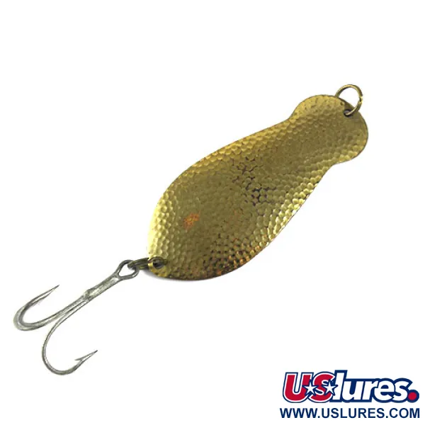 K-B Bait K-B Spoon Ondulante, Ottone, 25g, Superficie martellata, #0891