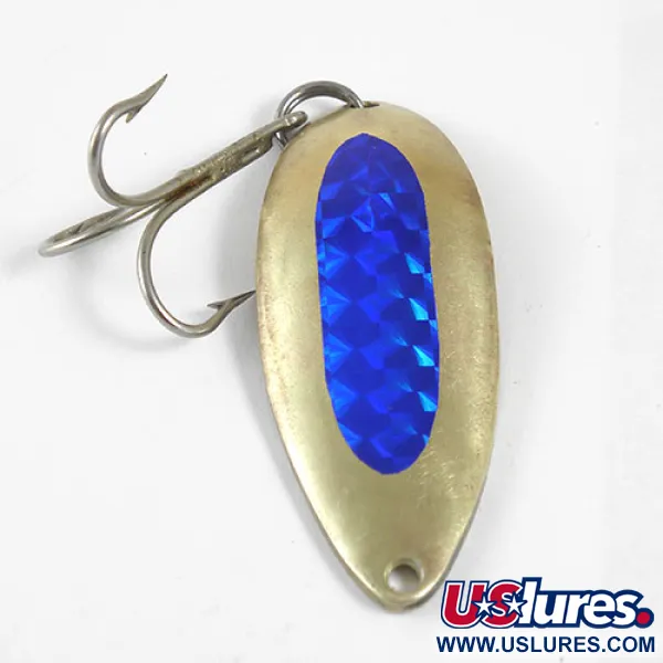 Luhr Jensen Little Jewel Ondulante, Brass / Blue, 21g, USA, #0910