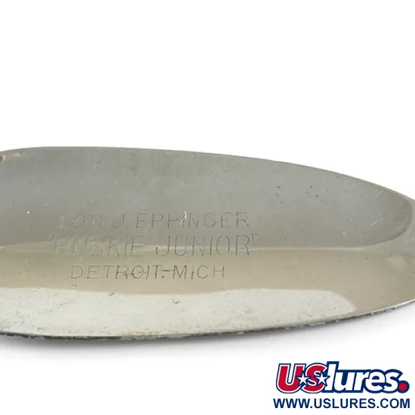 Dardevle Huskie Junior Cucchiaino, Nero/Bianco/Nickel, 58g, #0919