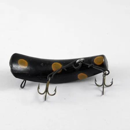 Worden's Lures Flatfish F6 Esca Artificiale, Giallo / Nero, 3g, #0930