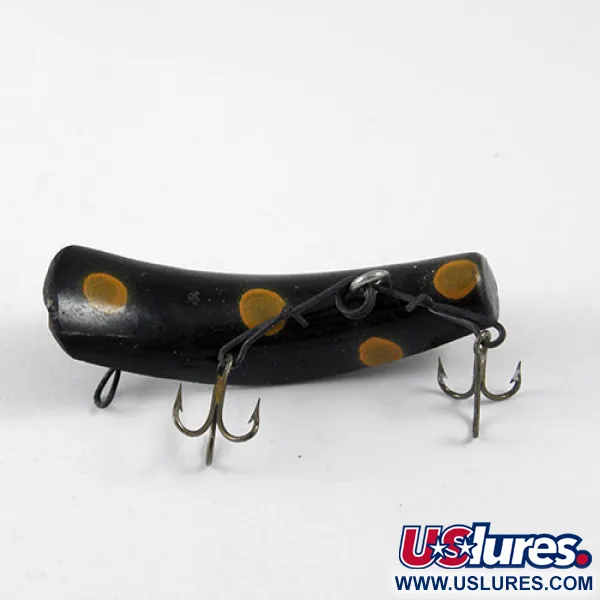 Worden's Lures Flatfish F6 Esca Artificiale, Giallo / Nero, 3g, #0930