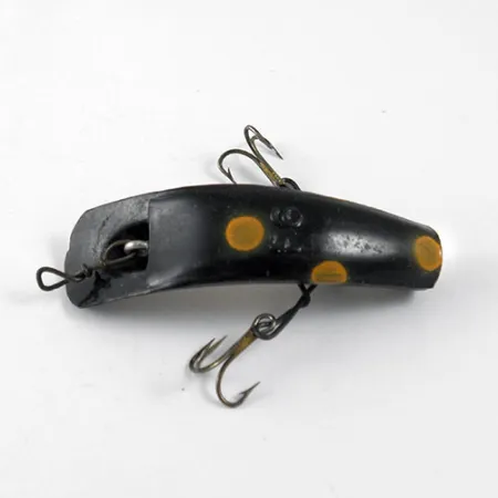 Worden's Lures Flatfish F6 Esca Artificiale, Giallo / Nero, 3g, #0930