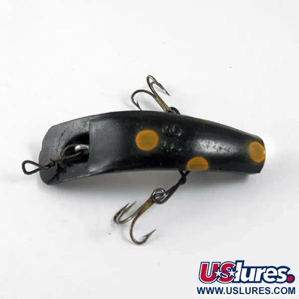 Worden's Lures Flatfish F6 Esca Artificiale, Giallo / Nero, 3g, #0930