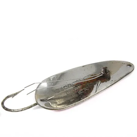 Weedless Dardevle Dardevlet Ondulante, Rosso/Bianco/Nickel, 19g, #0940