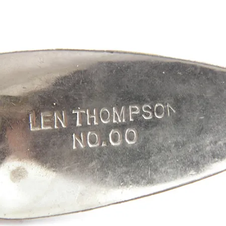 Len Thompson #00 Ondulante, Nickel, 14g, Profilo a Goccia, #0943