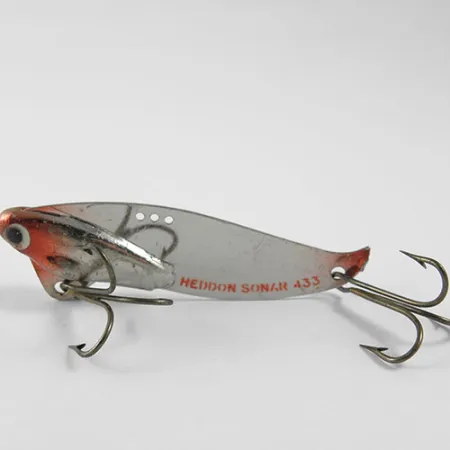 Heddon Sonar 433 Blade Bait, Nickel / Rosso, 14g, USA, #0945