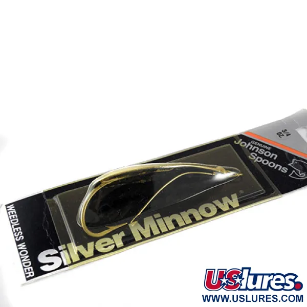 Johnson Silver Minnow Ondulante Antialga, Oro, 21g, Antialga, #0956