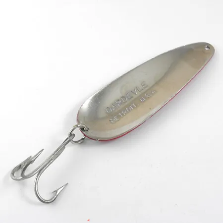 Eppinger Dardevle Ondulante, Rosso/Bianco/Nickel, 28g, #0969