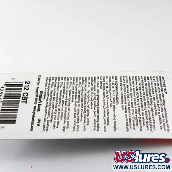 Worden’s Original Rooster Tail Cucchiaino, Tiger, 7g, Hackle, #0970