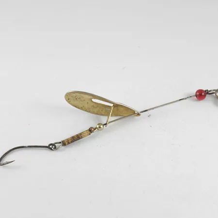 JC Higgins Spinner in-line, Oro, 3.4g, Vintage, #0982