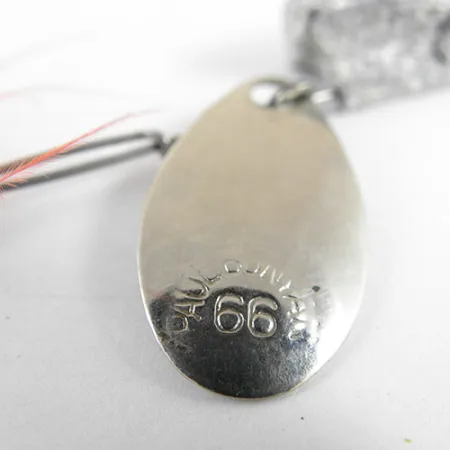 Paul Bunyan 66 Cucchiaino, Arancione, 5.5g, Coda Piumata, #0988