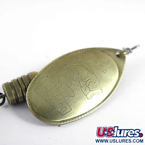 Cucchiaino Heddon HEP 3, Ottone, 6,5g, Vintage, #0991