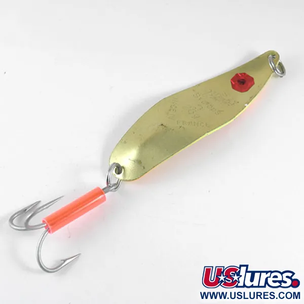 Mepps Syclops 3 Cucchiaino, Tiger / Ottone, 26g, Profilo S, #0997