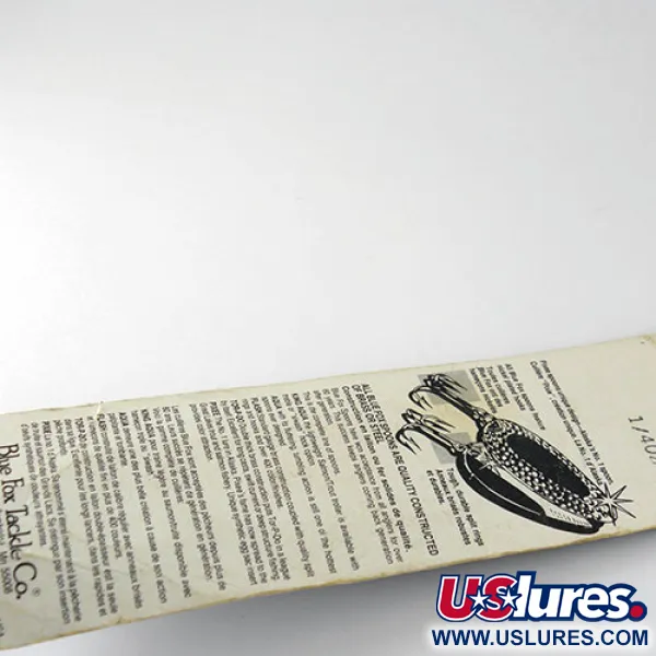 Blue Fox Pixee Ondulante, Nickel / Orange, 7g, Inserto Uovo, #1009