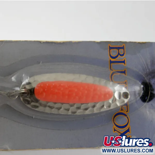 Blue Fox Pixee Ondulante, Nickel / Orange, 7g, Inserto Uovo, #1009
