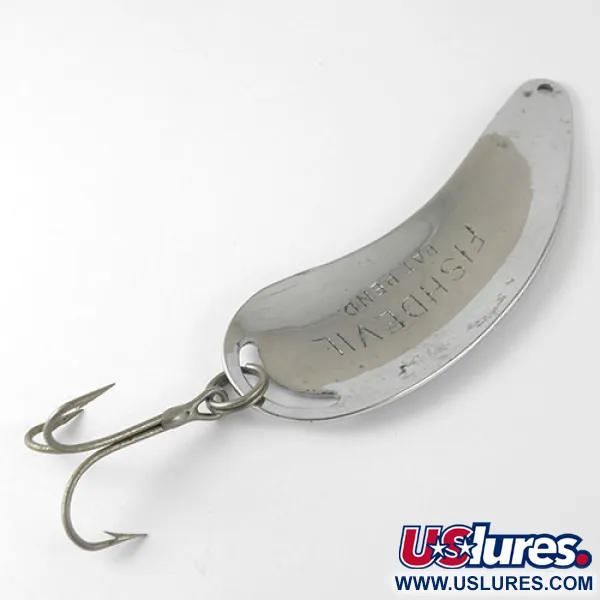 Fish Devil Ondulante, Nichel, 25g, Modello Vintage, #1010