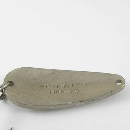 Rocky Mountain minnow Ondulante, Nichel / Blu, 10g, Vintage, #1012