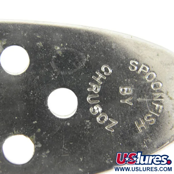 Chruscz Spoonfish Ondulante, Nickel, 28g, forato, #1018
