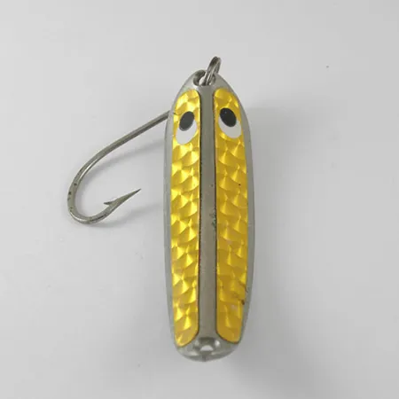 HT Enterprises Jig-A-whooper Hawgler spoon #6 Ondulante, Argento, 21g, #1019