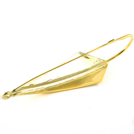 Rebel Weedless ArrowHead Cucchiaino Antialga, Oro, 14g, placcato, #1023