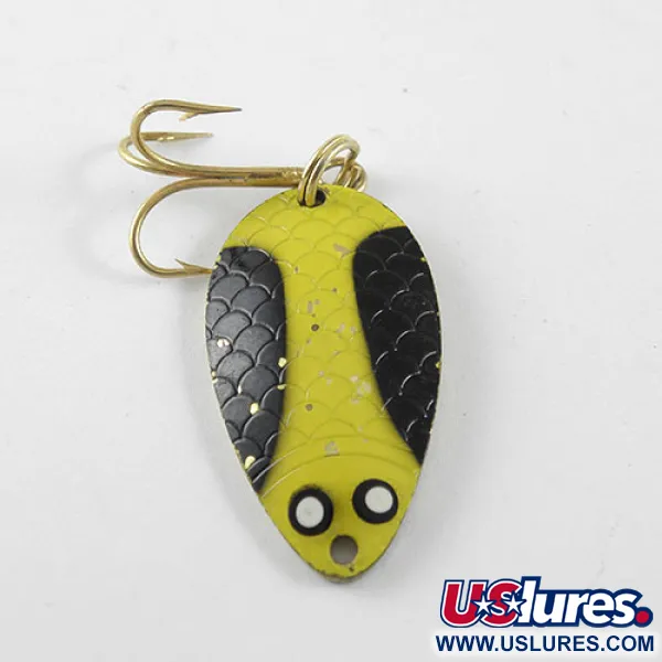 Wright & McGill Pay-Master Ondulante, Giallo/Nero/Ottone, 7g, #1054