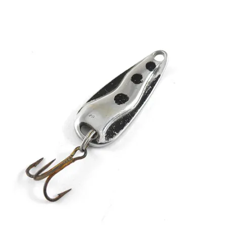 Luhr Jensen Hot Shot W Ondulante, Nickel / Nero, 4.5g, #1055