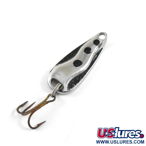 Luhr Jensen Hot Shot W Ondulante, Nickel / Nero, 4.5g, #1055