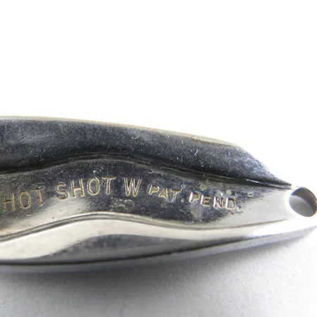Luhr Jensen Hot Shot W Ondulante, Nickel / Nero, 4.5g, #1055