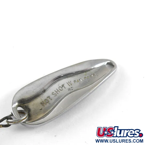 Luhr Jensen Hot Shot W Ondulante, Nickel / Nero, 4.5g, #1055