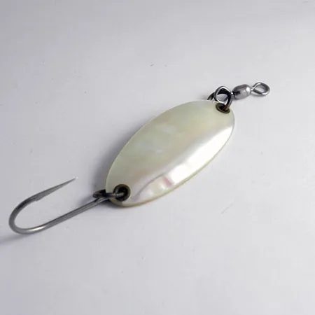 Pflueger Wobbler Spoon Ondulante, Madreperla, 7g, Vera nacre, #1070