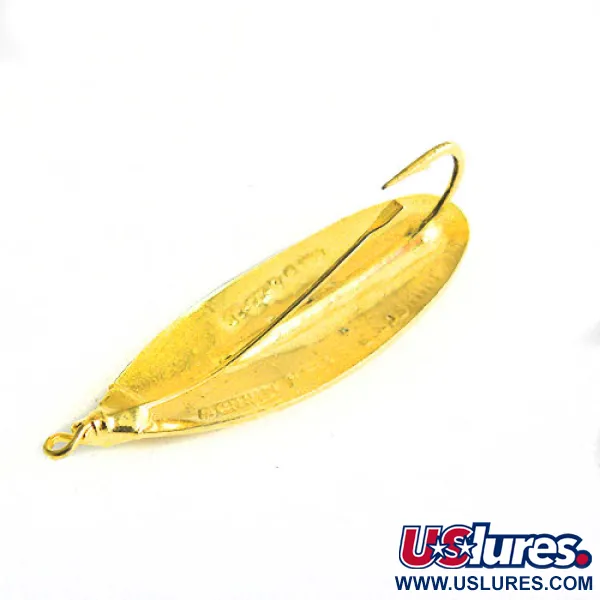 Johnson Silver Minnow Ondulante Antialga, Oro, 7g, USA-Made, #1071