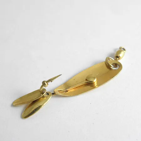 Yakima Bait Hildebrandt Ondulante Antialga, Oro, 1,1g, #1074