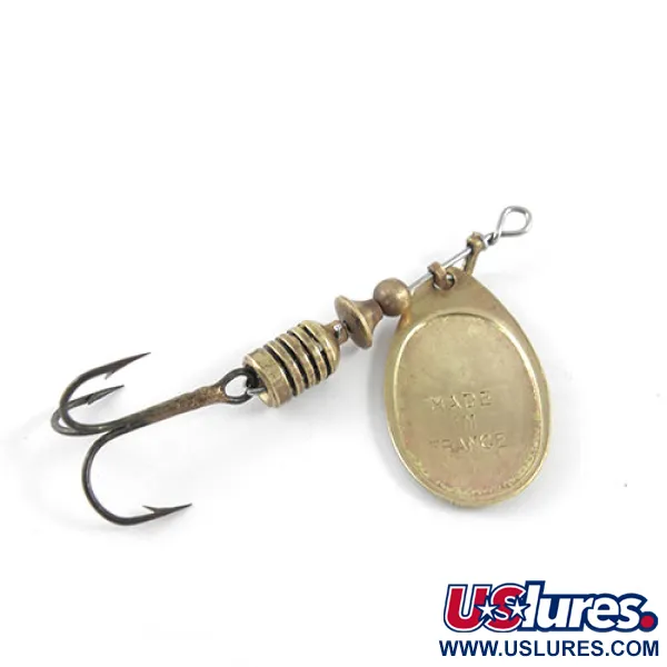 Mepps Aglia 2 Cucchiaino Rotante, Ottone, 4.5g, Design Originale, #1098