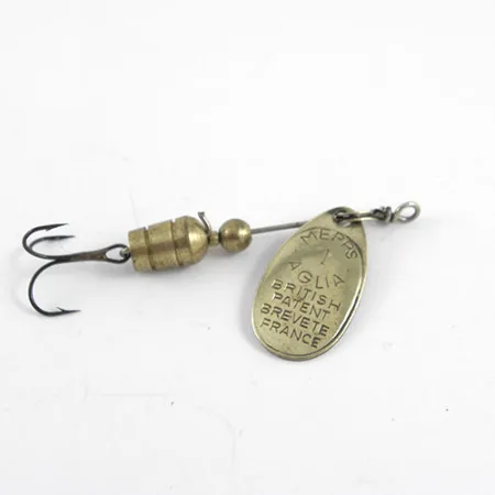 Mepps Aglia 1 Cucchiaino, Ottone, 3,5g, Marchio Brevetto, #1102