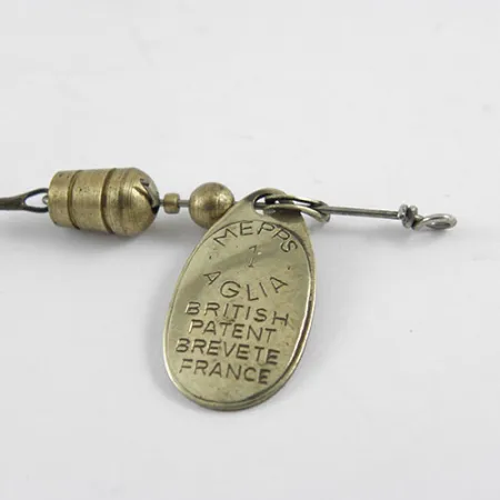 Mepps Aglia 1 Cucchiaino, Ottone, 3,5g, Marchio Brevetto, #1102