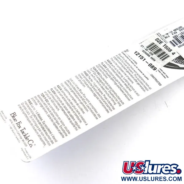 Blue Fox Pixee Ondulante, Oro / Blu, 24g, Inserto Uova, #1109