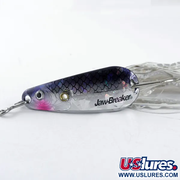 Ondulante Northland Jaw-Breaker, Nickel / Rainbow, 15,5g, Anti-incaglio, #1112