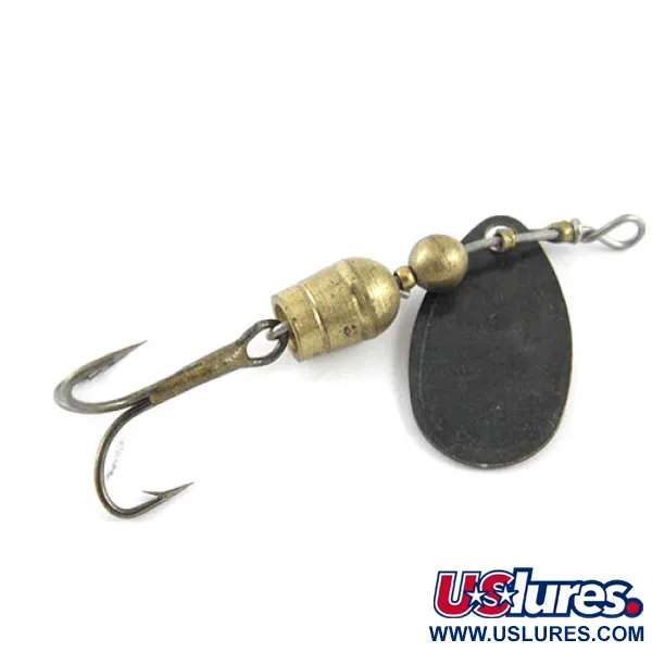 Mepps Aglia 1 Rotante, Nero, 3,5g, Rotazione a cono, #1117